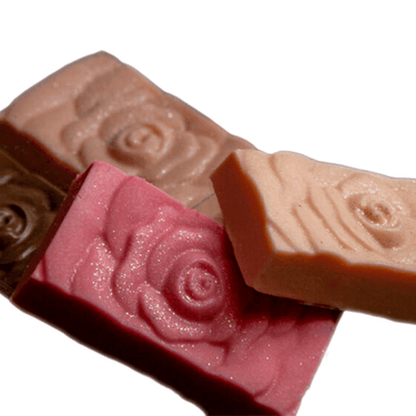 Forma de Chocolate Especial 3 Partes - MINI TABLETE ROSA - BWB10387